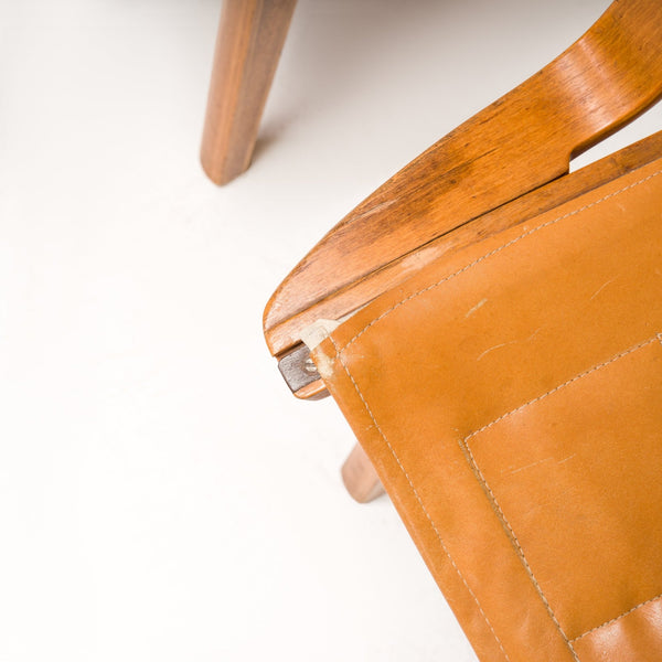 Mid Century Hvidt & Mølgaard - Nielsen for Fritz Hansen AX 6060 Leather Armchairs, Set of 2 - REHAUS - Peter Hvidt & Orla Mølgaard - Nielsen