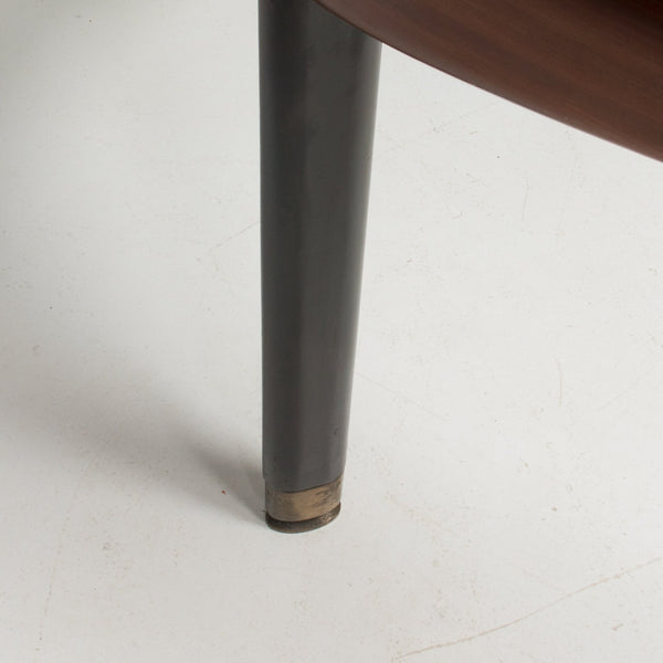 Mid Century Italian Rosewood & Glass Dining Table, 1950s - REHAUS - Italian