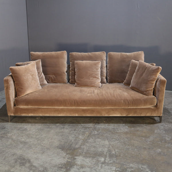 Minotti Andersen Six Seater Slim Sofa by Rodolfo Dordoni @ REHAUS