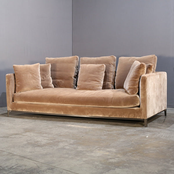 Minotti Andersen Six Seater Slim Sofa by Rodolfo Dordoni @ REHAUS