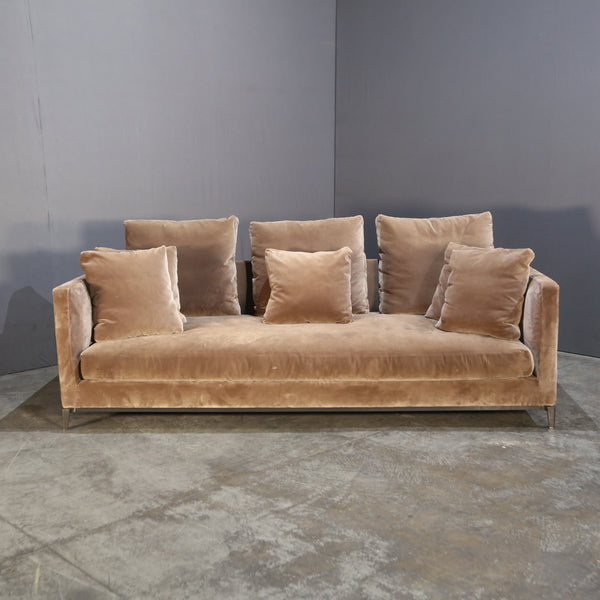 Minotti Andersen Six Seater Slim Sofa by Rodolfo Dordoni @ REHAUS