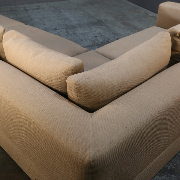 Minotti Beige Sectional Sofa @ REHAUS