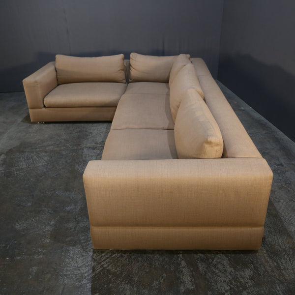 Minotti Beige Sectional Sofa @ REHAUS