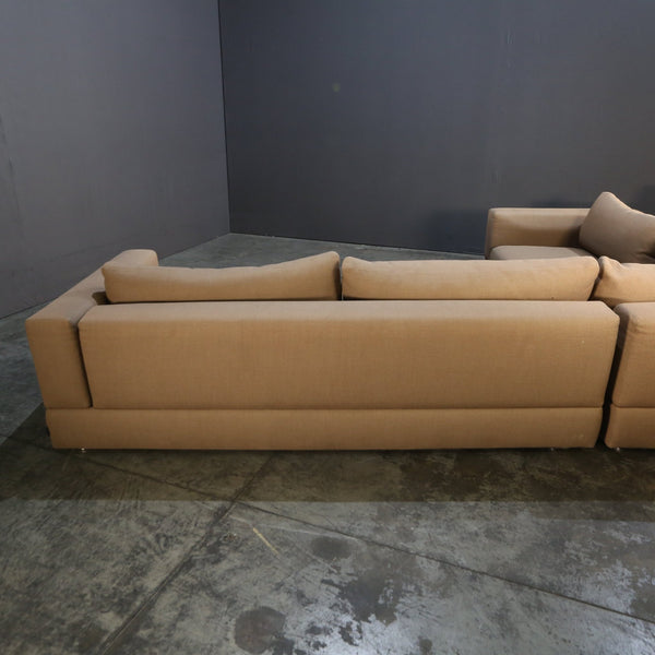 Minotti Beige Sectional Sofa @ REHAUS