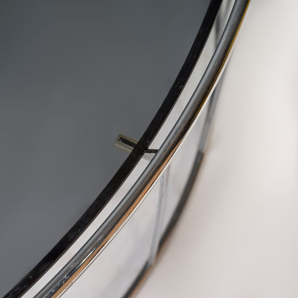 Minotti by Rodolfo Dordoni Caulfield Round Glass Coffee Table - REHAUS - Rodolfo Dordoni