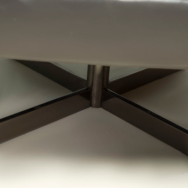 Minotti by Rodolfo Dordoni Grey Leather Martin Armchair - REHAUS - Minotti