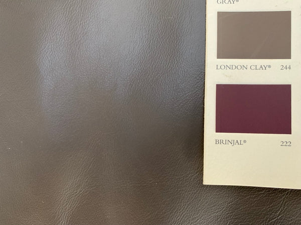 Minotti Dubuffet Curved Sofa - in Dark Grey Pelle Leather @ REHAUS