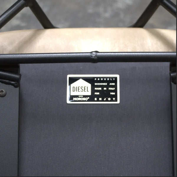 Moroso Lounge Chair by Diesel with Padded Seat - REHAUS - Diesel/Moroso