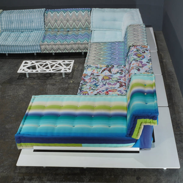 Outdoor Mah Jong Sectional Sofa Upholstered in Missoni by Roche Bobois, Set of 7 @ REHAUS