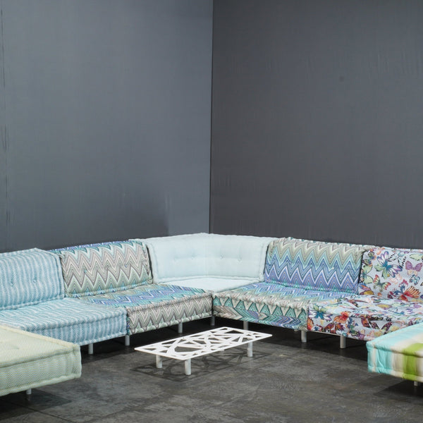 Outdoor Mah Jong Sectional Sofa Upholstered in Missoni by Roche Bobois, Set of 7 @ REHAUS