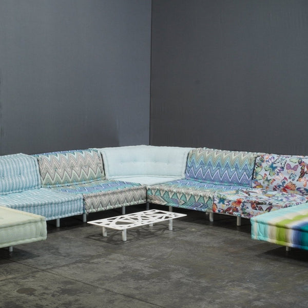 Outdoor Mah Jong Sectional Sofa Upholstered in Missoni by Roche Bobois, Set of 7 @ REHAUS