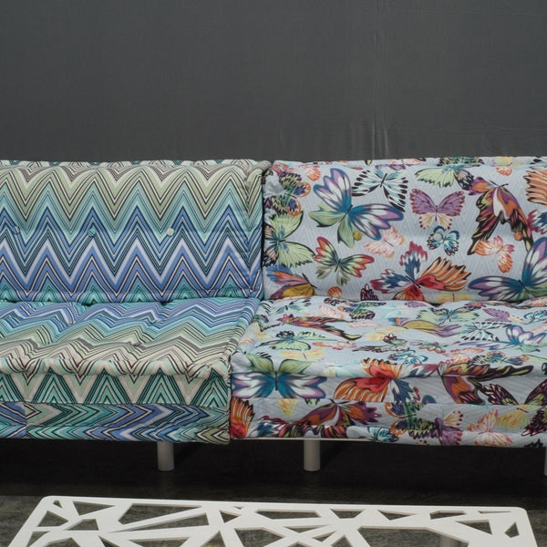 Outdoor Mah Jong Sectional Sofa Upholstered in Missoni by Roche Bobois, Set of 7 @ REHAUS