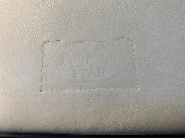 Pair of Poltrona Frau Intervista Armchairs - In Nest Ivory Leather @ REHAUS