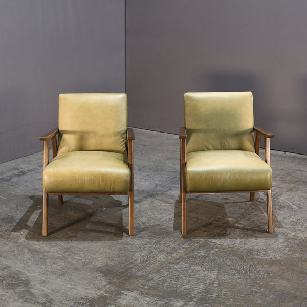 Perch & Parrow Dan Leather Armchair @ REHAUS