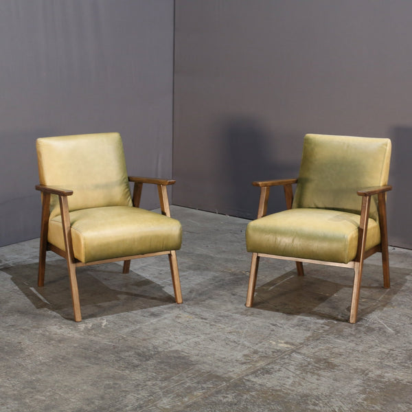 Perch & Parrow Dan Leather Armchair @ REHAUS
