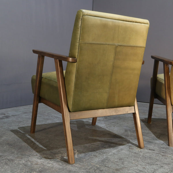 Perch & Parrow Dan Leather Armchair @ REHAUS