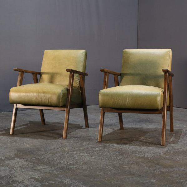 Perch & Parrow Dan Leather Armchair @ REHAUS