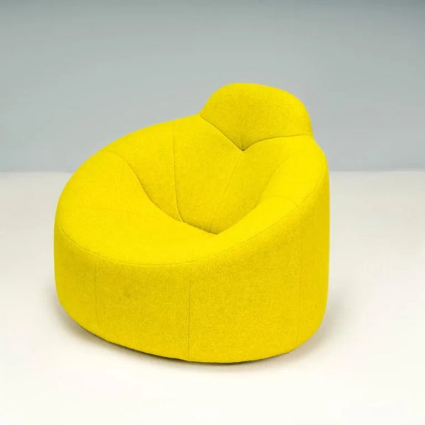 Pierre Paulin for Ligne Roset Yellow Fabric Pumpkin High Back Armchair - REHAUS - Pierre Paulin