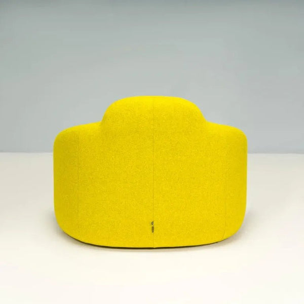 Pierre Paulin for Ligne Roset Yellow Fabric Pumpkin High Back Armchair - REHAUS - Pierre Paulin