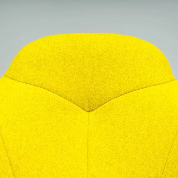 Pierre Paulin for Ligne Roset Yellow Fabric Pumpkin High Back Armchair - REHAUS - Pierre Paulin