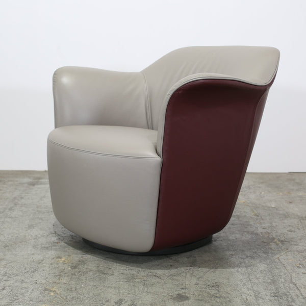 Poltrona Frau Aida Swivel Armchairs by Roberto Lazzeroni, Set of Four @ REHAUS