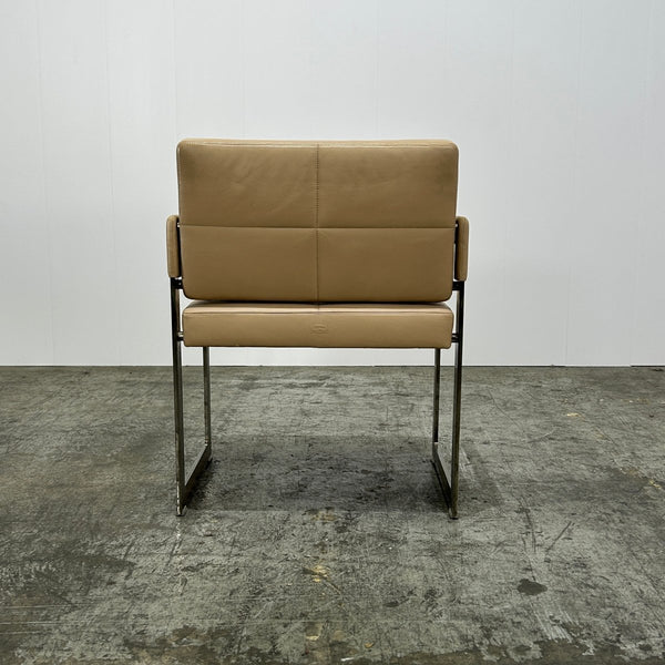 Poltrona Frau Aster X Leather Armchairs by Jean - Marie Massaud, Set of Eight @ REHAUS