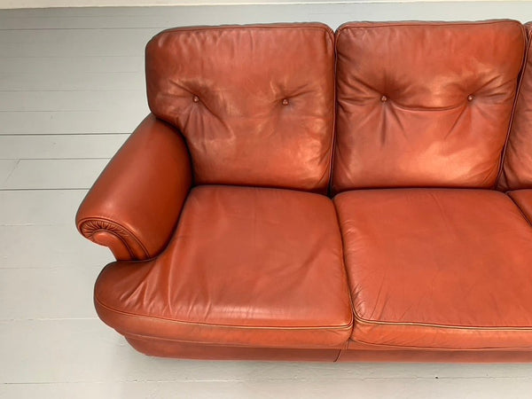 Poltrona Frau Dream 3 - Seat Sofa - In Oxblood Heritage Leather @ REHAUS