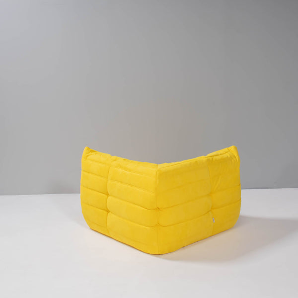 Pre Order Ligne Roset by Michel Ducaroy Togo Yellow Modular Sofa and Footstool, Set of Five @ REHAUS