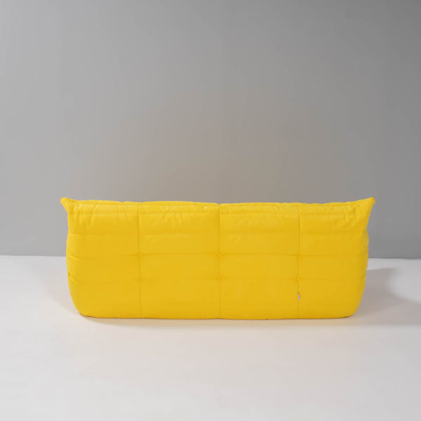 Pre Order Ligne Roset by Michel Ducaroy Togo Yellow Modular Sofa and Footstool, Set of Five @ REHAUS