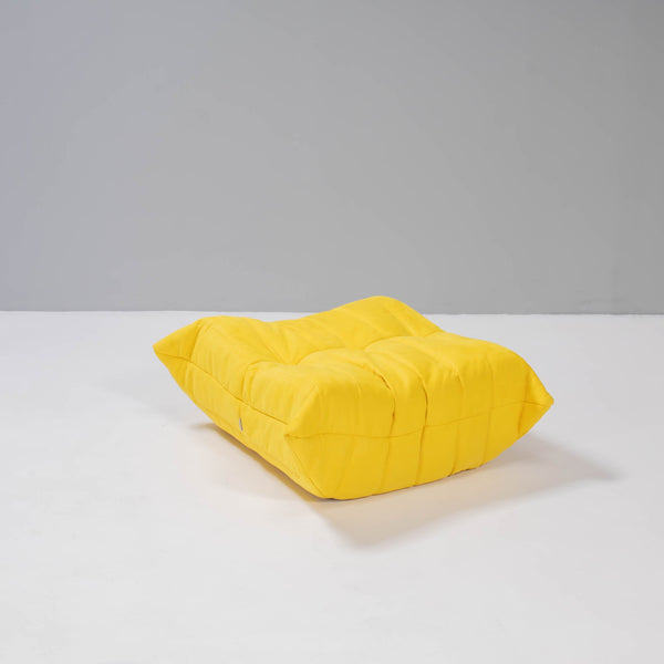 Pre Order Ligne Roset by Michel Ducaroy Togo Yellow Modular Sofa and Footstool, Set of Five @ REHAUS