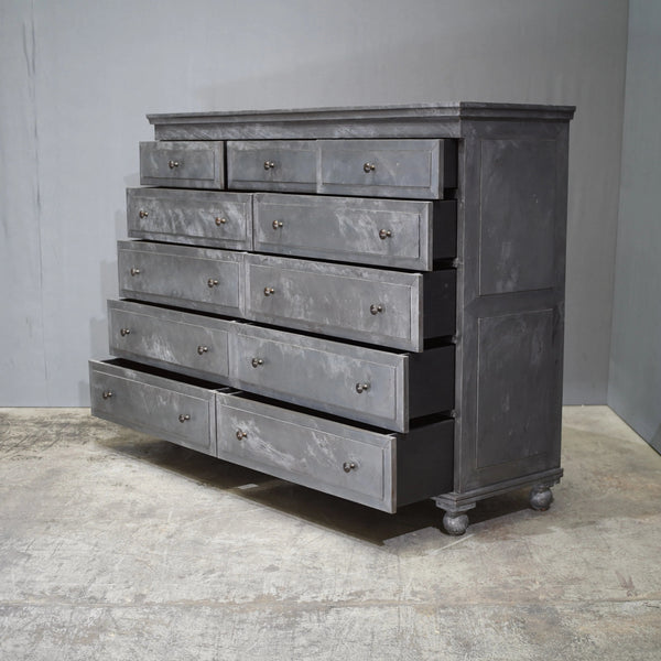 Restoration Hardware Annecy Metal Wrapped 11 Drawer Dresser - REHAUS - Restoration Hardware