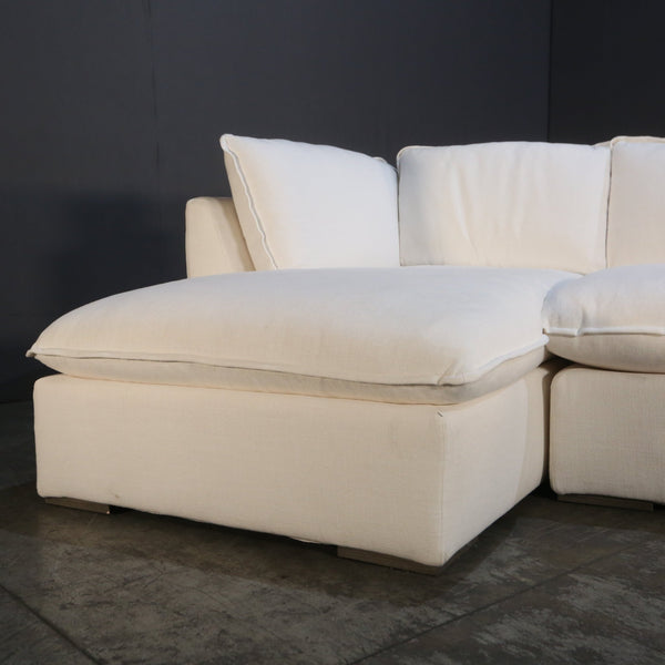 Restoration Hardware Costera Cream Sectional Sofa @ REHAUS