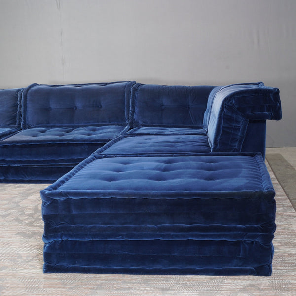 Roche Bobois Cotton Velvet Mah Jong Sofa, Set of 12 @ REHAUS