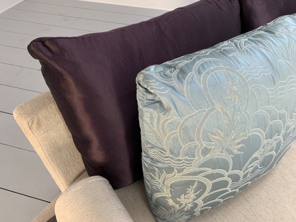 Roche Bobois Formentera Sofa - 5 - Seat Curved - In Chenille @ REHAUS