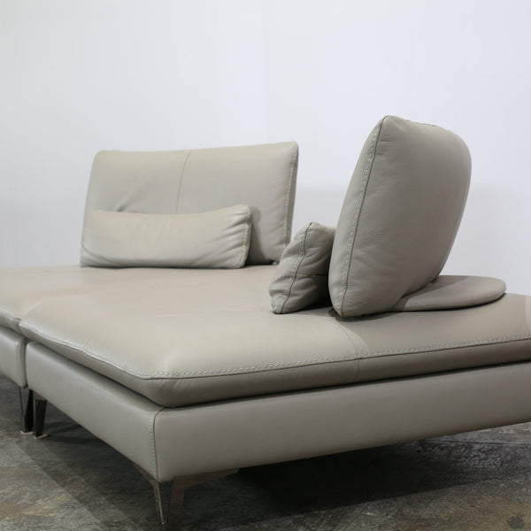 Roche Bobois Scenario Leather Ottoman @ REHAUS