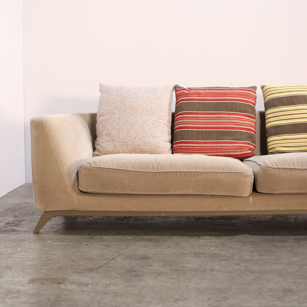 Roche Bobois Velvet Corner Sofa @ REHAUS