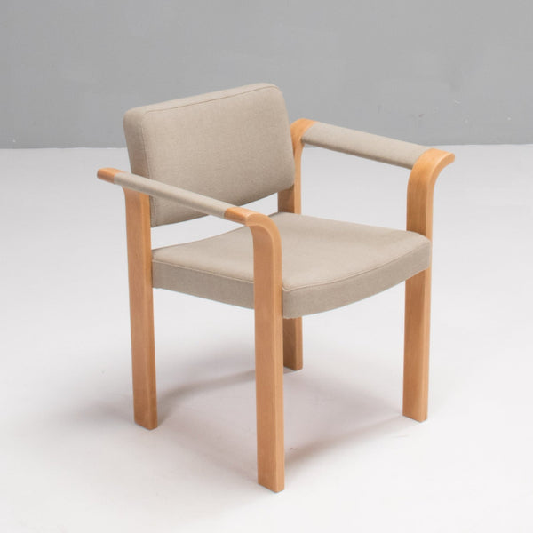 Rud Thygesen & Johnny Sørensen for Magnus Olesen Grey Dining Chairs, Set of 6 - REHAUS - Rud Thygesen & Johnny Sørensen