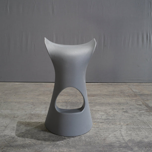 Slide Koncord Grey Stool by Karim Rashid - REHAUS - Slide