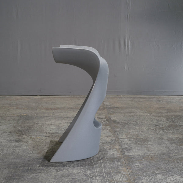 Slide Koncord Grey Stool by Karim Rashid - REHAUS - Slide