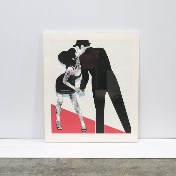 The Kiss by Gerald Laing @ REHAUS