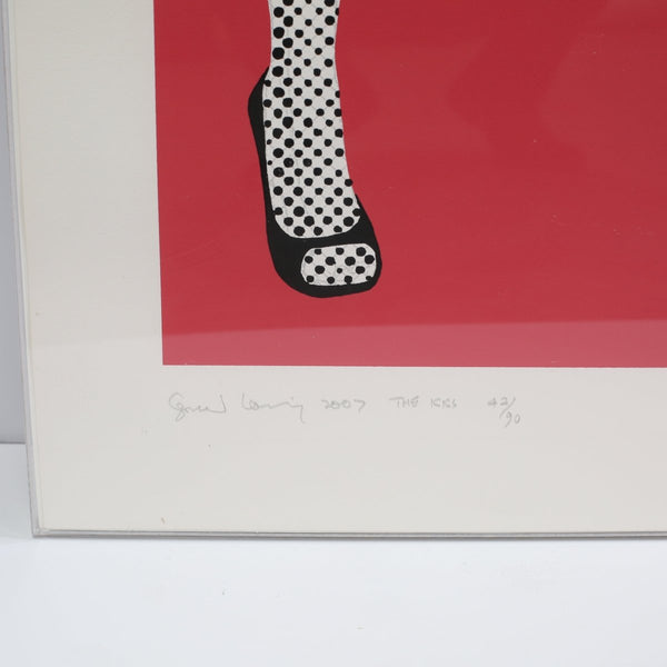 The Kiss by Gerald Laing @ REHAUS