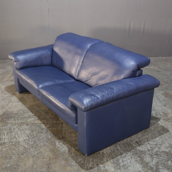 Vintage Two Seater Leather Sofa by Rolf Benz @ REHAUS