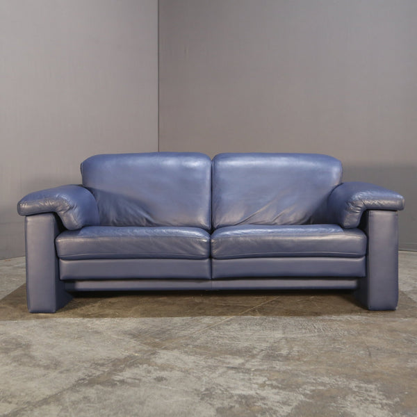 Vintage Two Seater Leather Sofa by Rolf Benz @ REHAUS