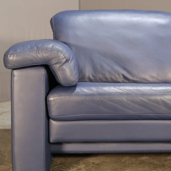 Vintage Two Seater Leather Sofa by Rolf Benz @ REHAUS