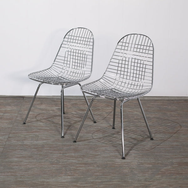 Vitra DKX Wire Chairs by Eames, Set of Two @ REHAUS
