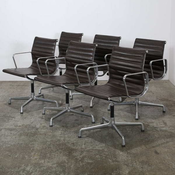 Vitra Eames E108 Office Chairs, Set of Six @ REHAUS