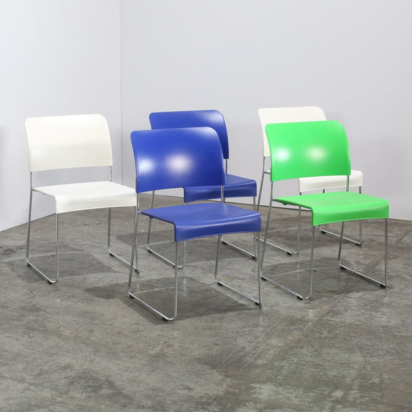 Vitra Hal Sledge Chairs by Jasper Morrison, Set of Five @ REHAUS