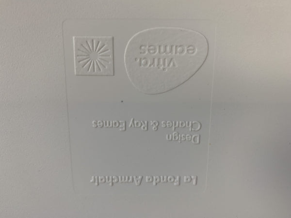 Vitra La Fonda Eames Chair & Marble Table - In Black Hopsack @ REHAUS