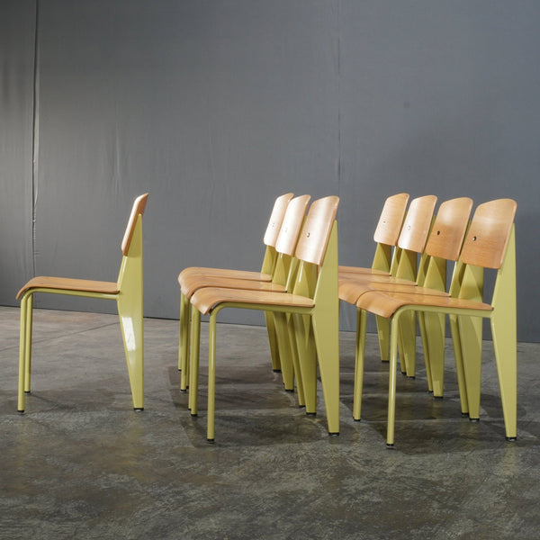 Vitra Yellow Standard Chair by Jean Prouve @ REHAUS