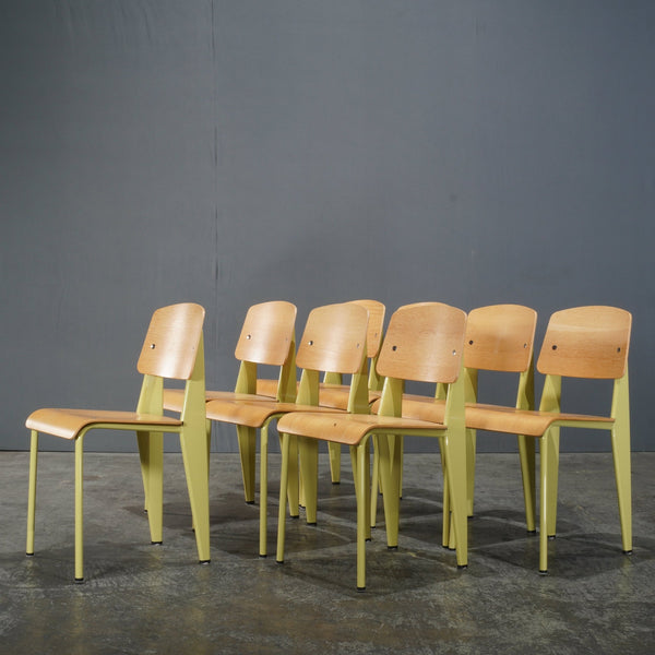 Vitra Yellow Standard Chair by Jean Prouve @ REHAUS